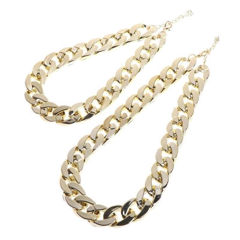 Pet Accessories French Bulldog Gold Chain Necklace