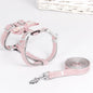 Simple Lattice Bow Design Pet Leash