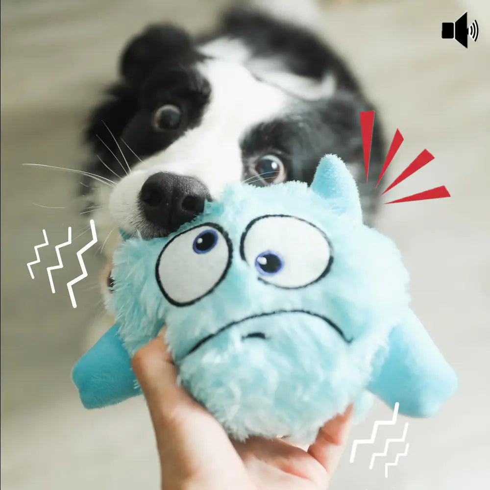 Dog Soft Toy with Vibrating Sounds