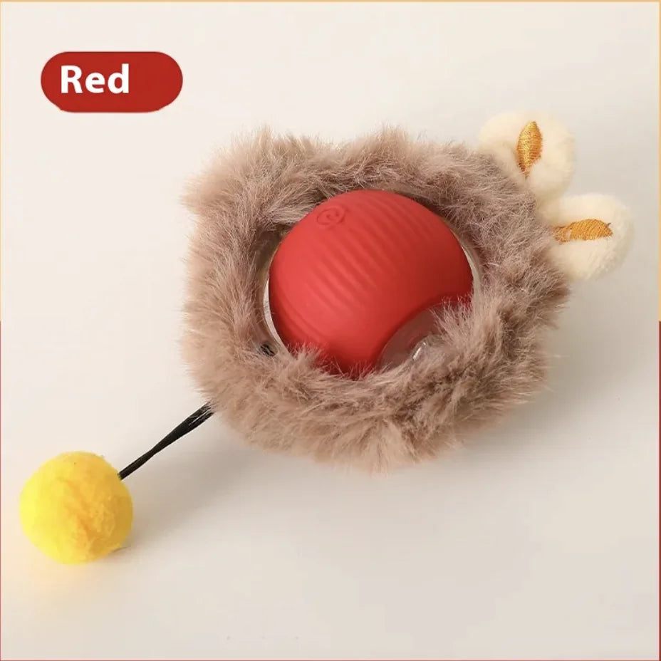 Auto-Rolling Play Ball for Pets
