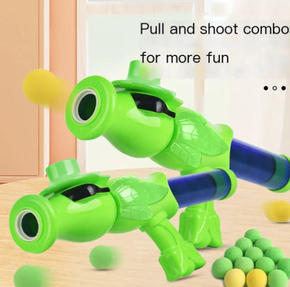 Silent Pea Launcher Interactive Toy for Pets