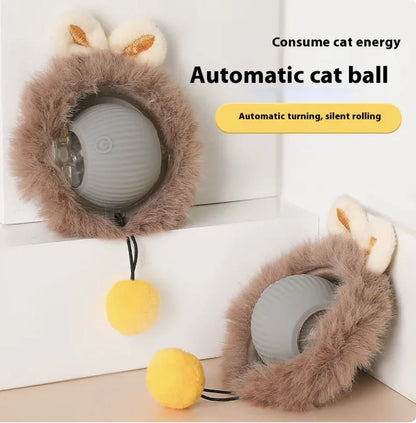 Auto-Rolling Play Ball for Pets