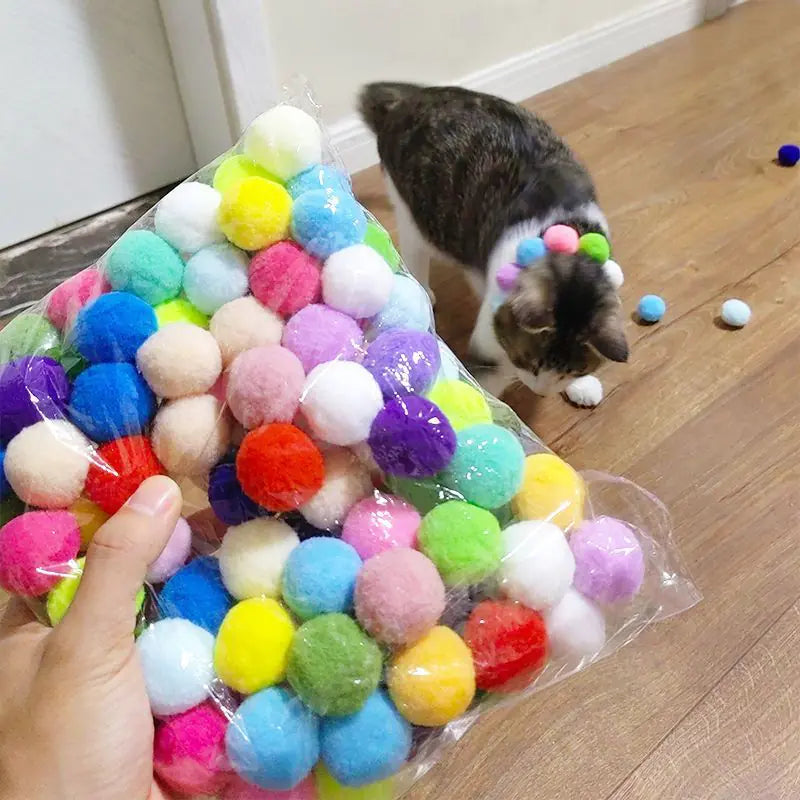Soft Ball Launcher Interactive Toy for Pets