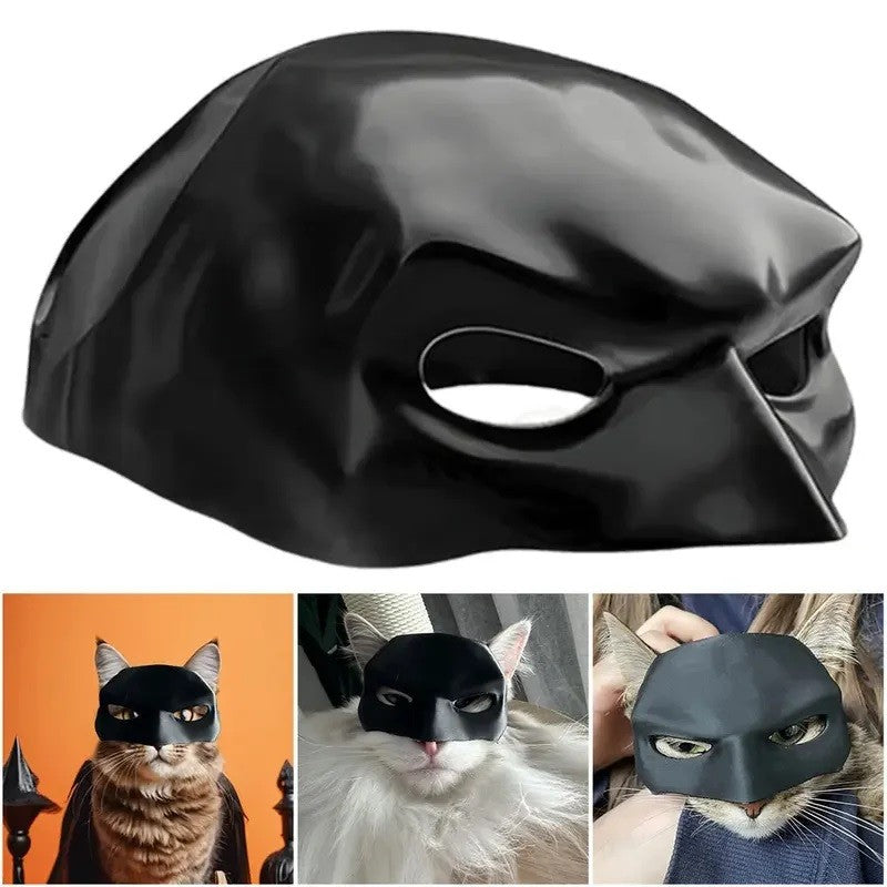 Bat Cat Mask Pet Toy