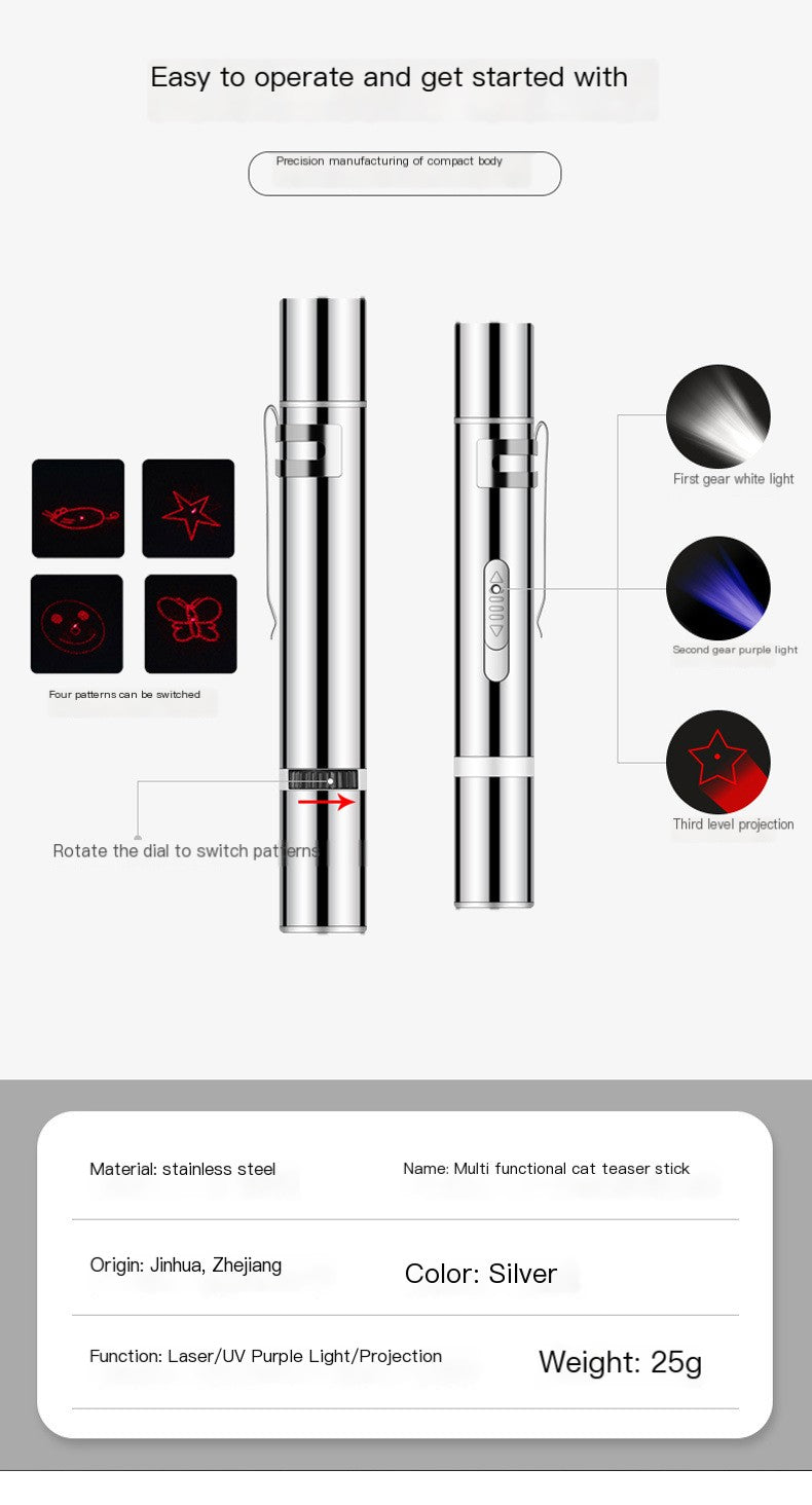 Beaming Pet Chaser Laser Toy