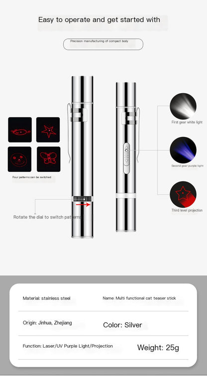 Beaming Pet Chaser Laser Toy