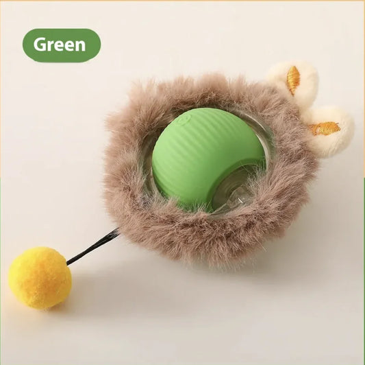 Auto-Rolling Play Ball for Pets